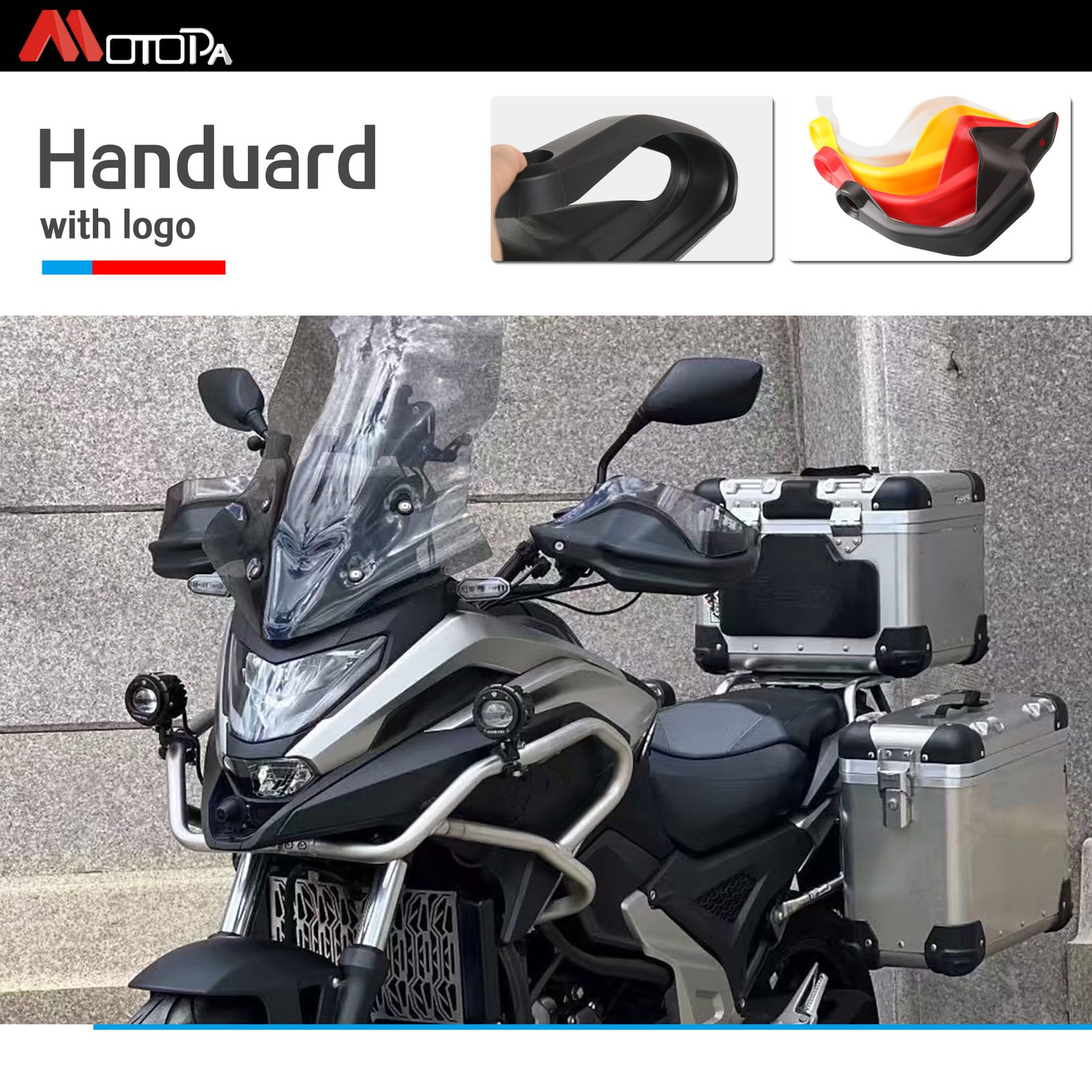 ホンダ NC750X/S 2013-2025 用 ハンドガードシールドガード NC750X DCT