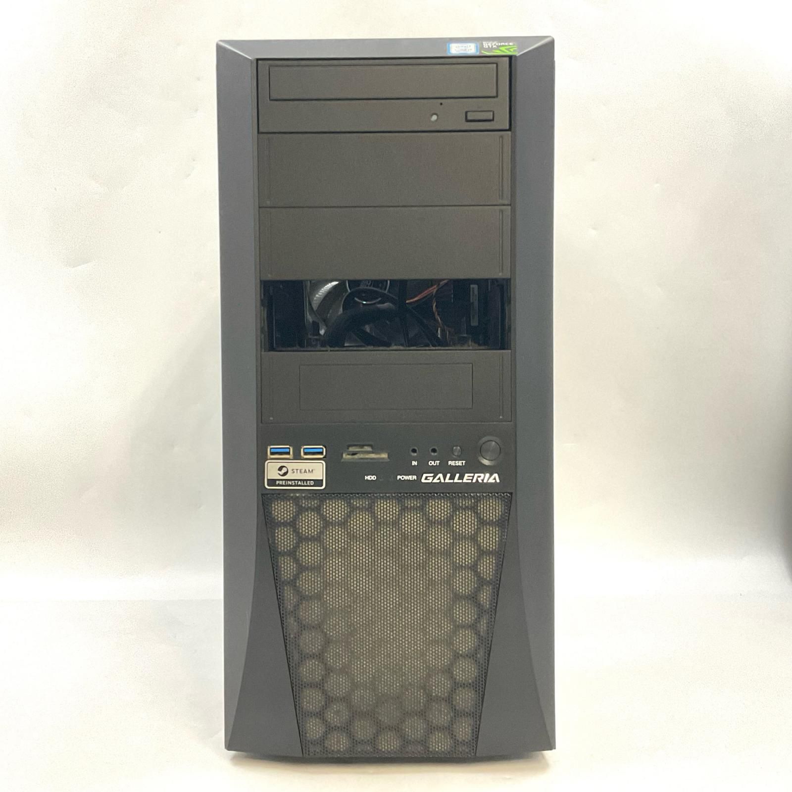 【全額返金保証】【最速発送】ドスパラ GALERIA XT i7-9700 CPU @ 3.00GHz 16GB M.2 SSD 512GB HDD 1TB GTX1660Ti (6GB) 動作確認済