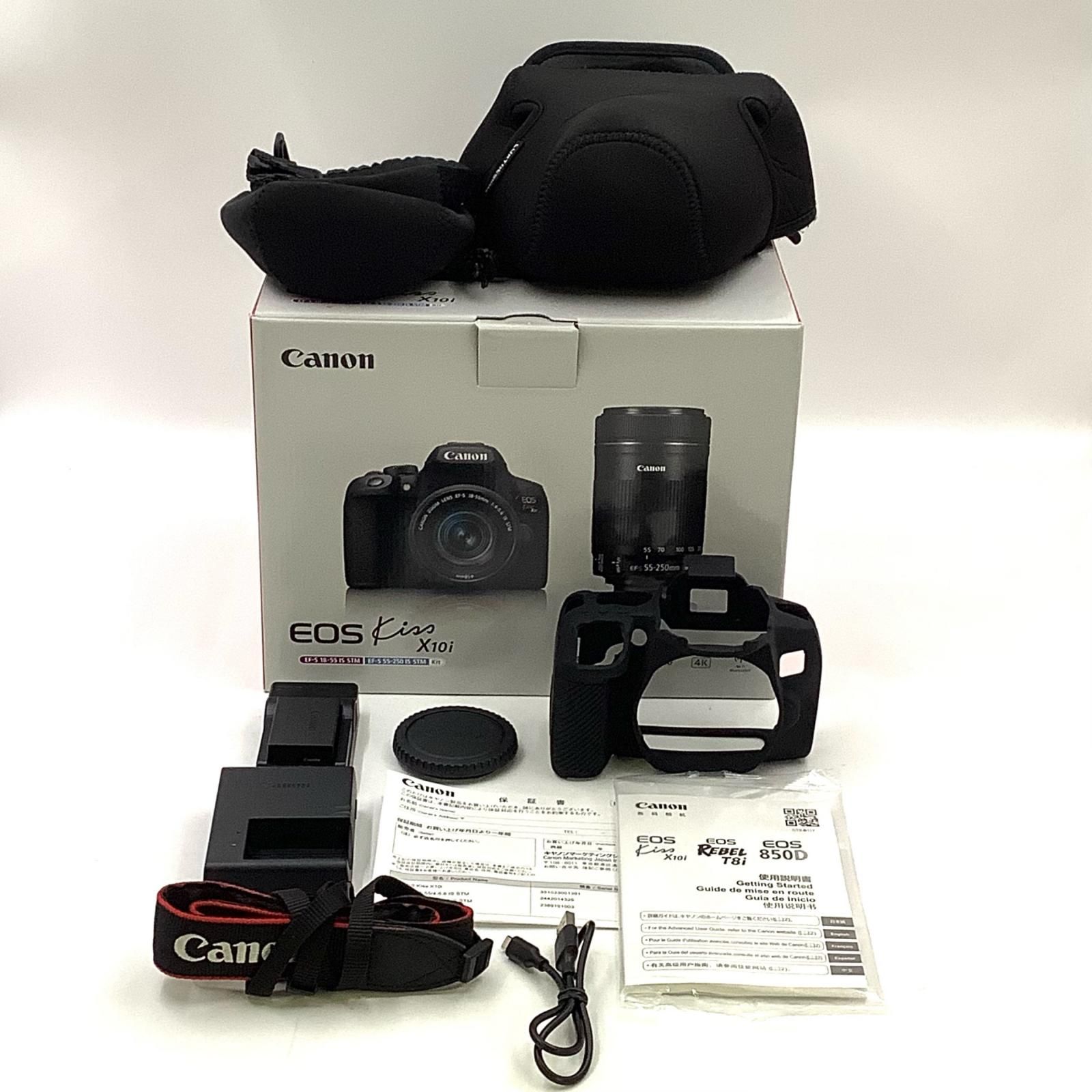 【全額返金保証】【最速発送】Canon デジタル一眼 EOS Kiss X10i ボディ ブラック 新品未開封 即納OK 全額返金保証】【最速発送】Canon デジタル一眼 EOS Kiss X10i ボディ