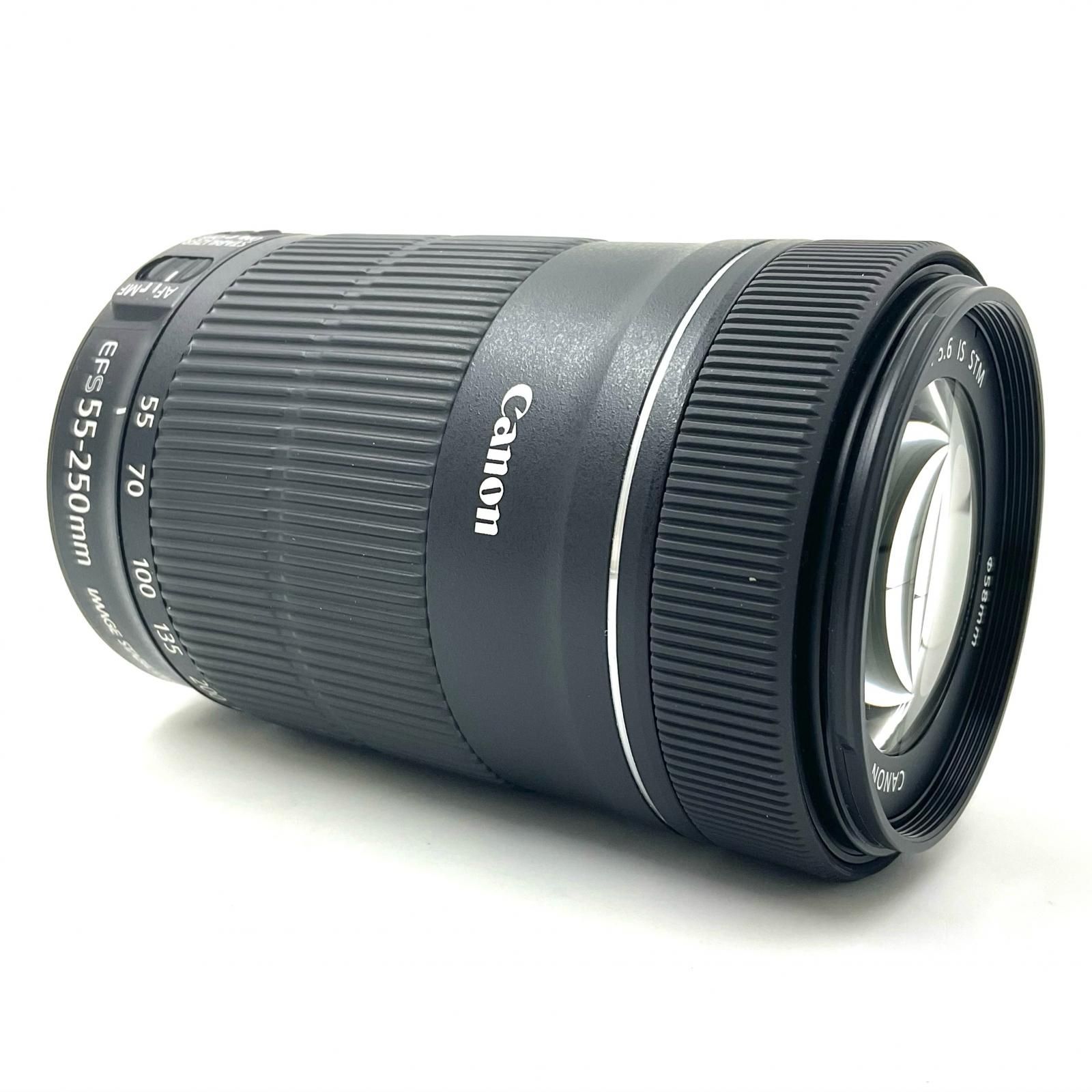 全額返金保証】【最速発送】Canon EF-S55-250mm F4-5.6 IS STM 美品