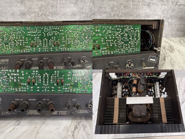 音出しOK LUXMAN LUXKIT THE POWER A504 ステレオ パワーアンプ