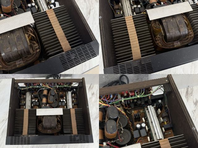 音出しOK LUXMAN LUXKIT THE POWER A504 ステレオ パワーアンプ