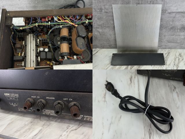 音出しOK LUXMAN LUXKIT THE POWER A504 ステレオ パワーアンプ