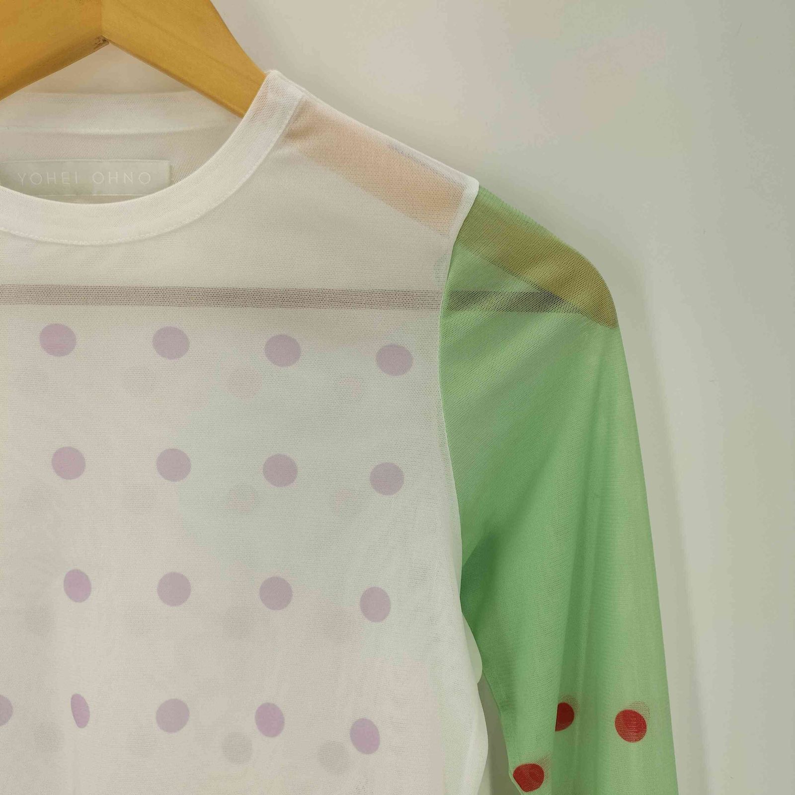 ヨウヘイオオノ yohei ohno 25AW Graphic Mesh Top グラフィック