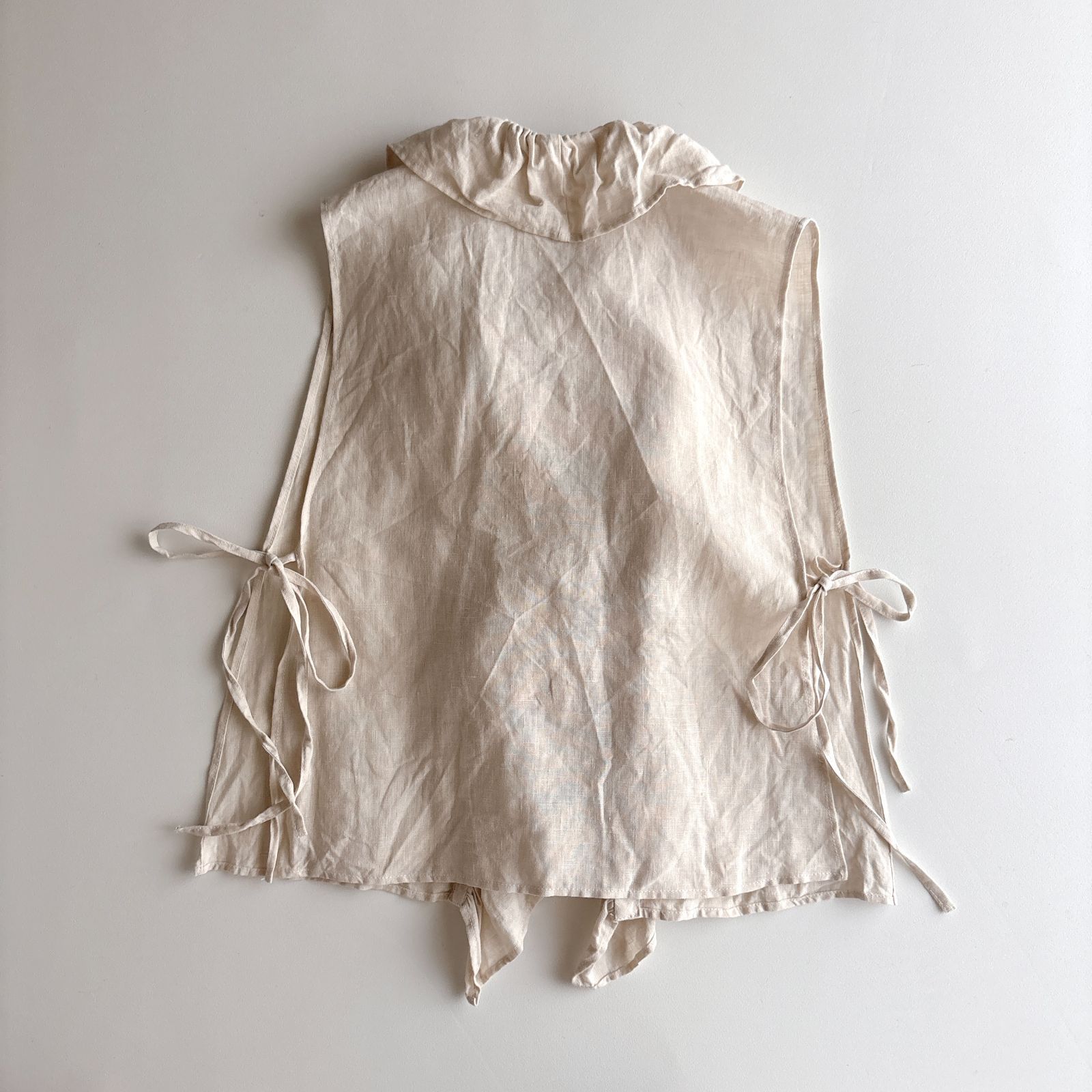 タグ付き未使用 / Veritecoeur ヴェリテクール / LTD-122 Linen Frill