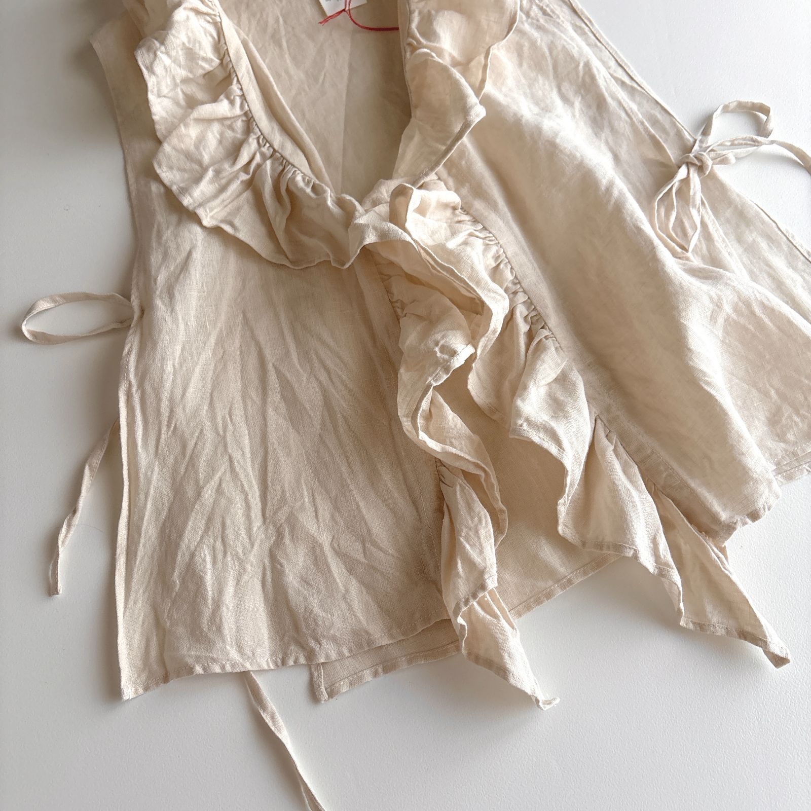 タグ付き未使用 / Veritecoeur ヴェリテクール / LTD-122 Linen Frill