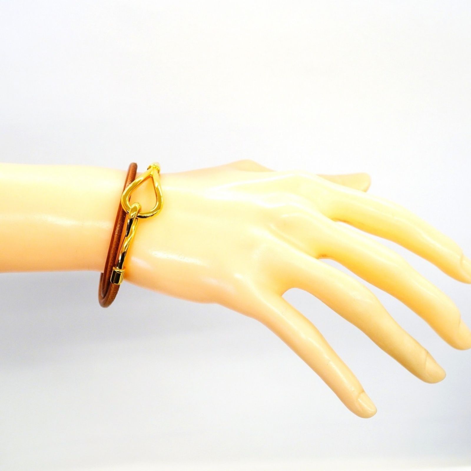 エルメス(Hermes) エルメス ブレスレット ジャンボフック GPメッキ