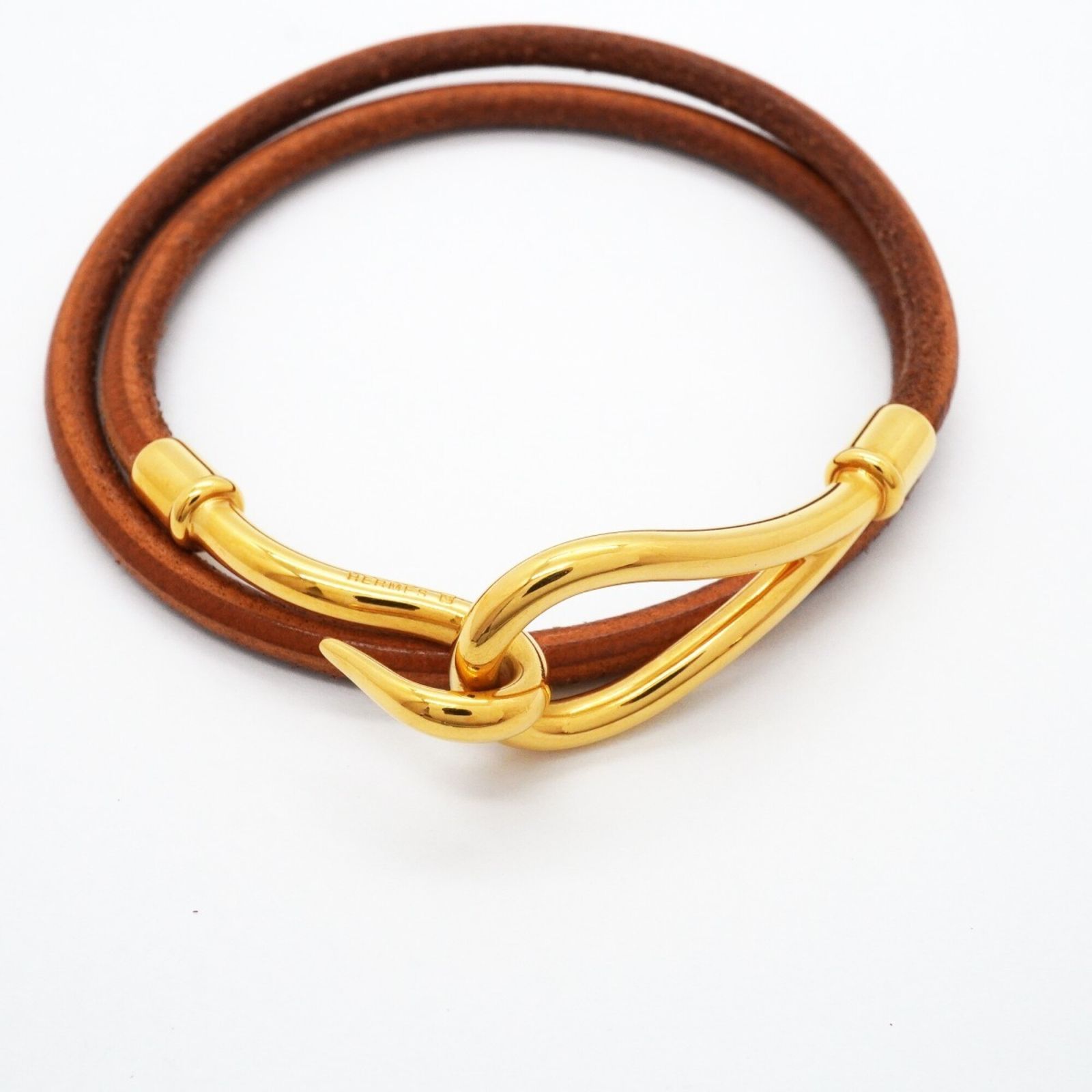 エルメス(Hermes) エルメス ブレスレット ジャンボフック GPメッキ