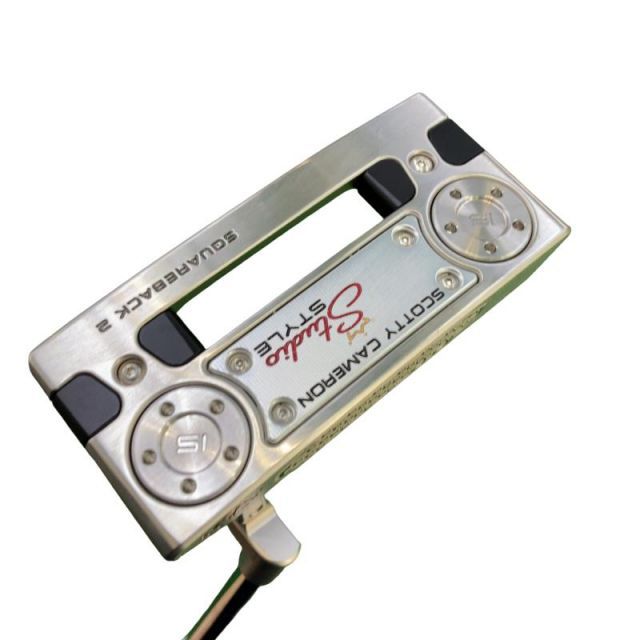 【中古】 タイトリスト SCOTTY CAMERON STUDIO STYLE SQUAREBACK 2(2025) 34インチ パター PT スチール (フレックスその他) メンズ 男性用 右利き 右用 Cランク ゴルフクラブ