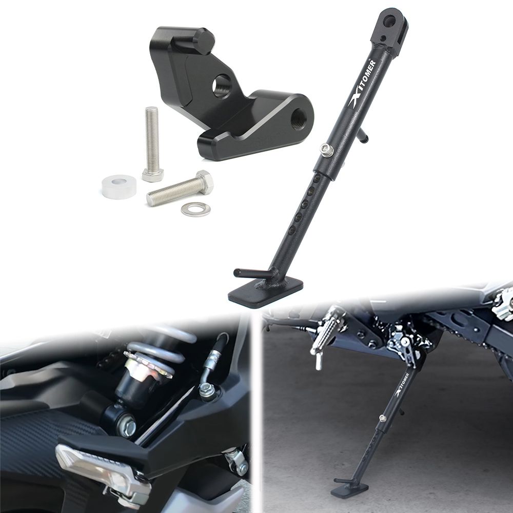 カワサキ Z125 PRO 2016-2024 用 調整可能キックスタンド & リア下降リンク 15,810円