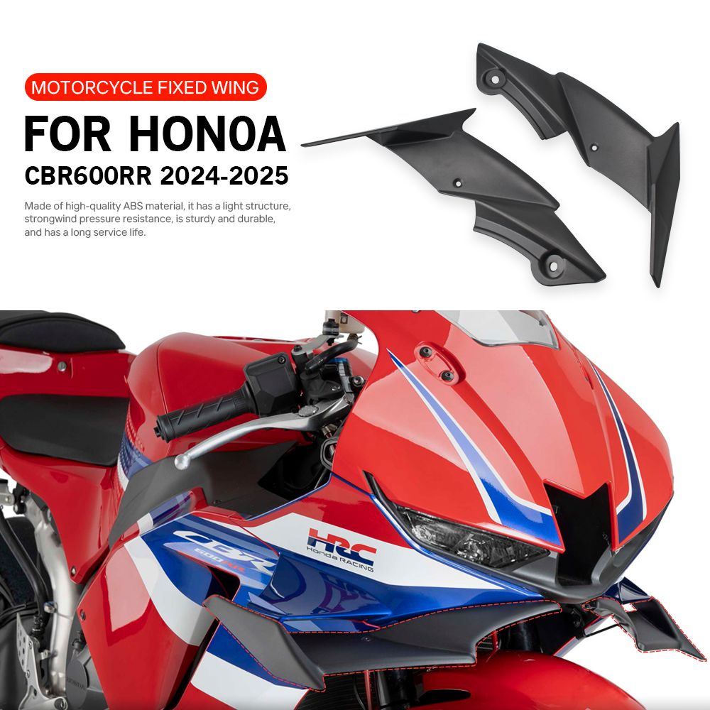 ホンダ CBR600RR 2024/2025 フロントフェアリングウィングレット エアスポイラー