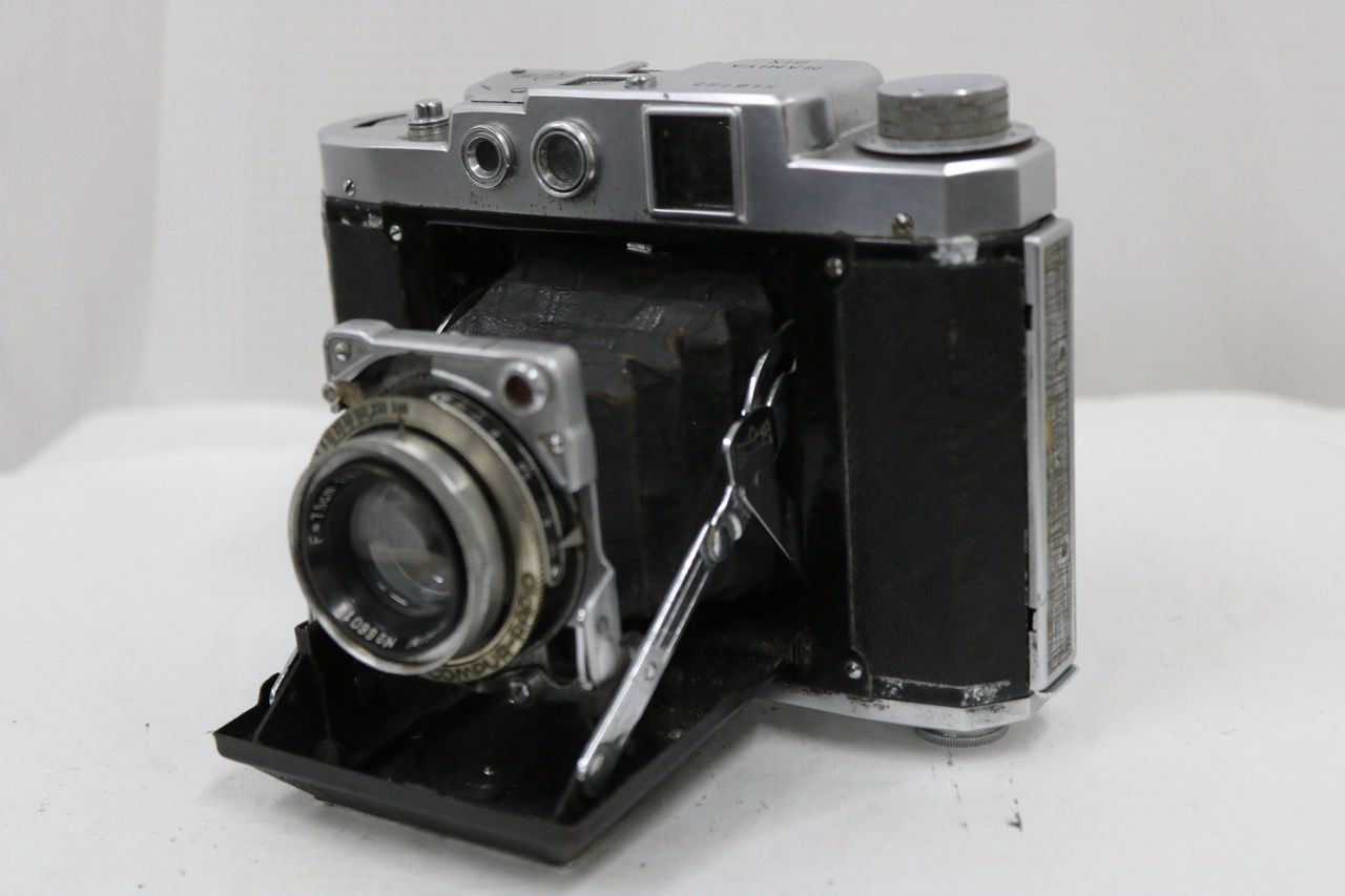 【訳あり品】 マミヤ Mamiya SIX KOL Sola Special 7.5cm F3.5 蛇腹カメラ e15804