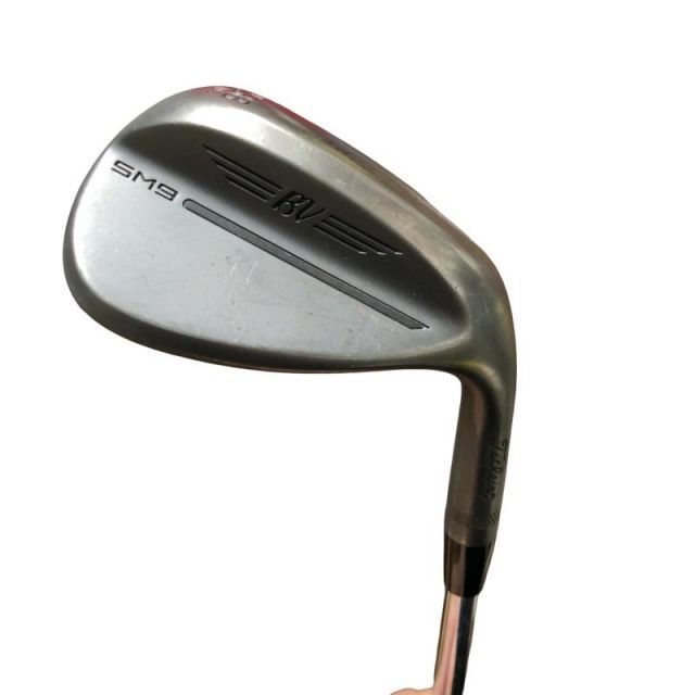 【中古】 タイトリスト VOKEY SPIN MILLED SM9 ジェットブラック 58°/10°S ウェッジ WG 純正特注シャフト (フレックスS) メンズ 男性用 右利き 右用 Cランク ゴルフクラブ