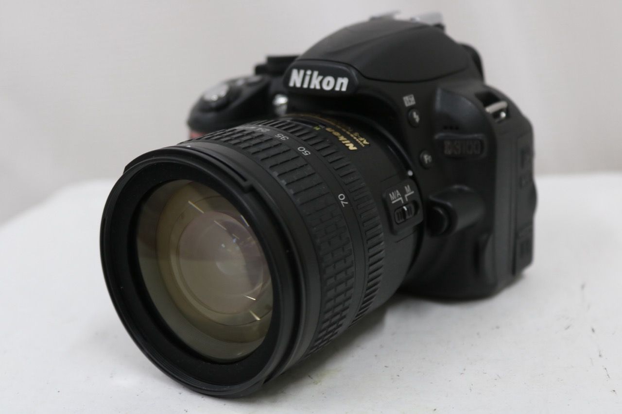【返品保証】 【シャッター1608回】ニコン Nikon D3100 DX AF-S NIKKOR 18-70mm F3.5-4.5G ED デジタル一眼 e15833