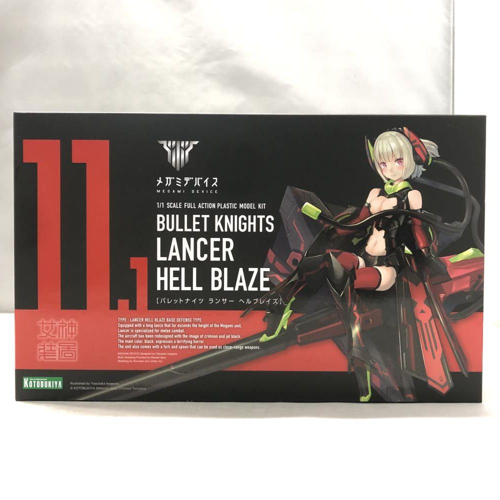 ホス狂カルタ 非売品 中古】ｷｬﾗﾌﾟ）壽屋 1/1 BULLET KNIGHTS ランサー HELL BLAZE メガミ