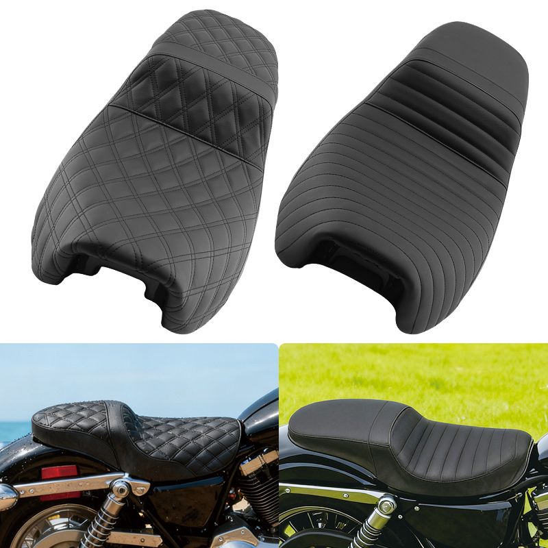 ハーレー ダイナ FXDB 2006-2017 用 PUレザー助手席シートクッション