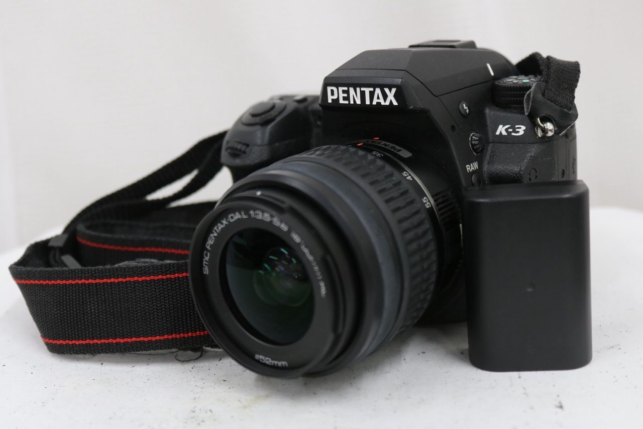 [반품 보증] [8035 셔터] 펜탁스 펜탁스 K-3 펜탁스-DAL 18-55mm F3.5-5.6 AL 디지털 싱글 렌즈 e15860