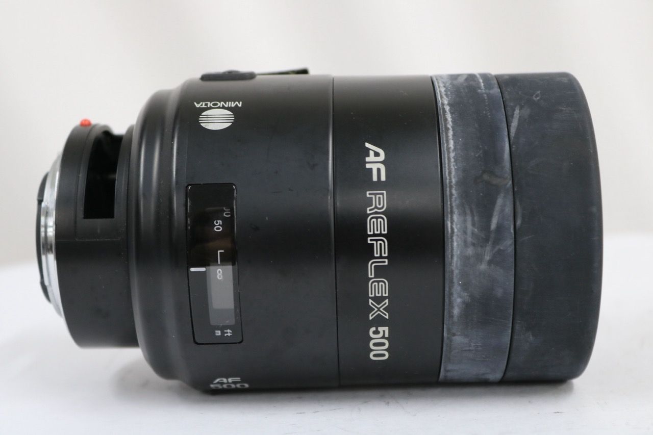 返品保証】 ミノルタ Minolta AF REFLEX 500 500mm F8 ミラーレンズ