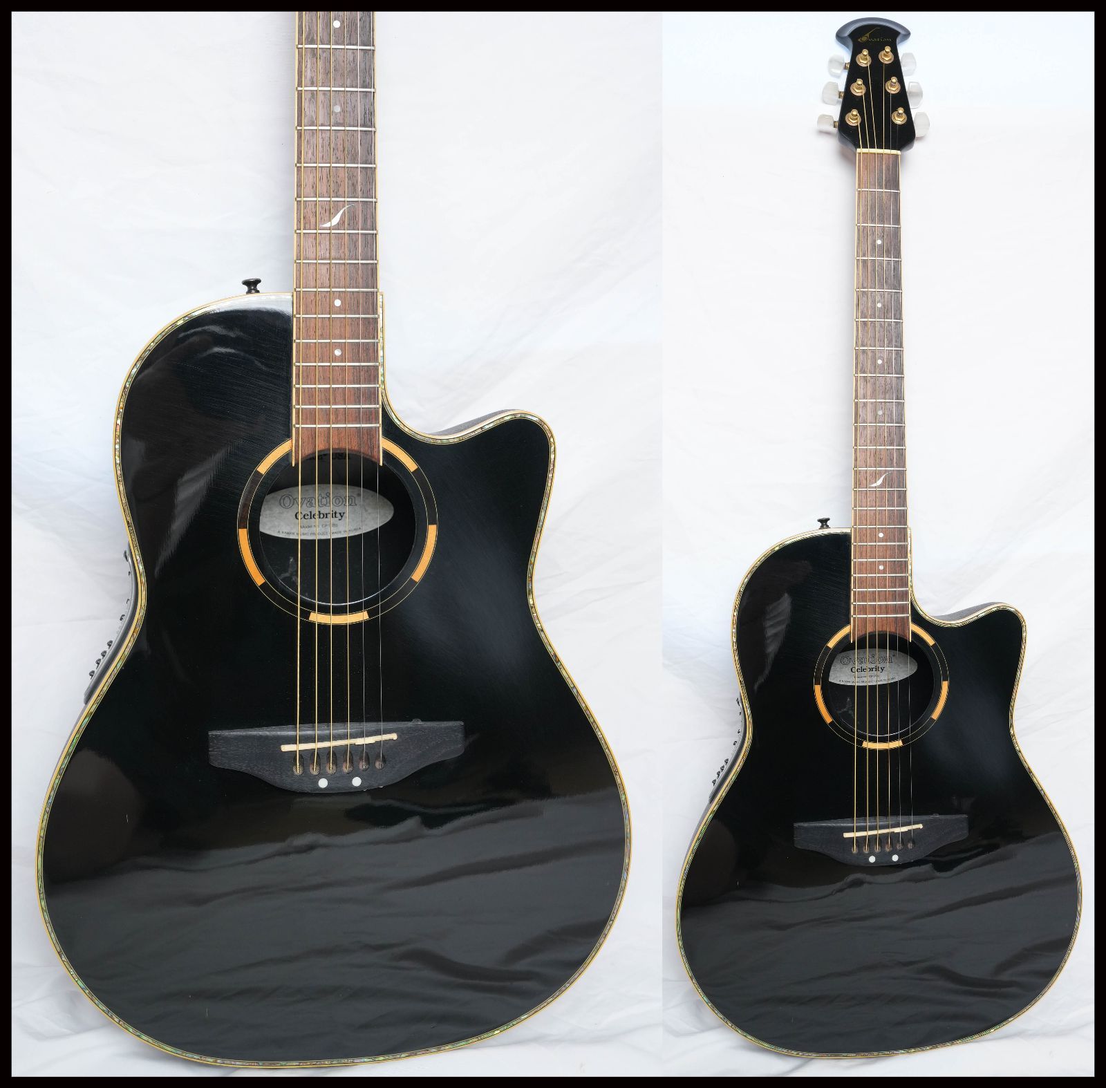 ☆OVATION Celebrity CP1480 BLACK エレアコ ハードケース付☆ - メルカリ