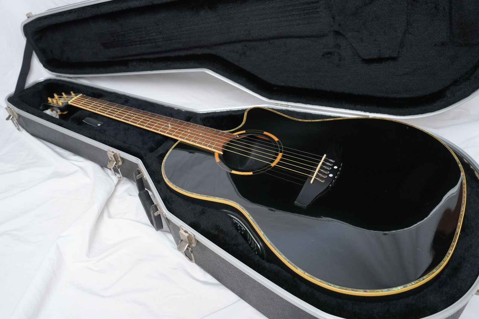 ☆OVATION Celebrity CP1480 BLACK エレアコ ハードケース付☆ - メルカリ