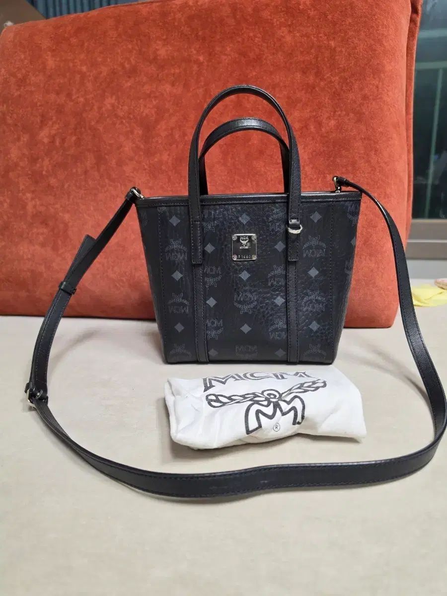 MCM トートバッグ ショルダーバッグ ブラック