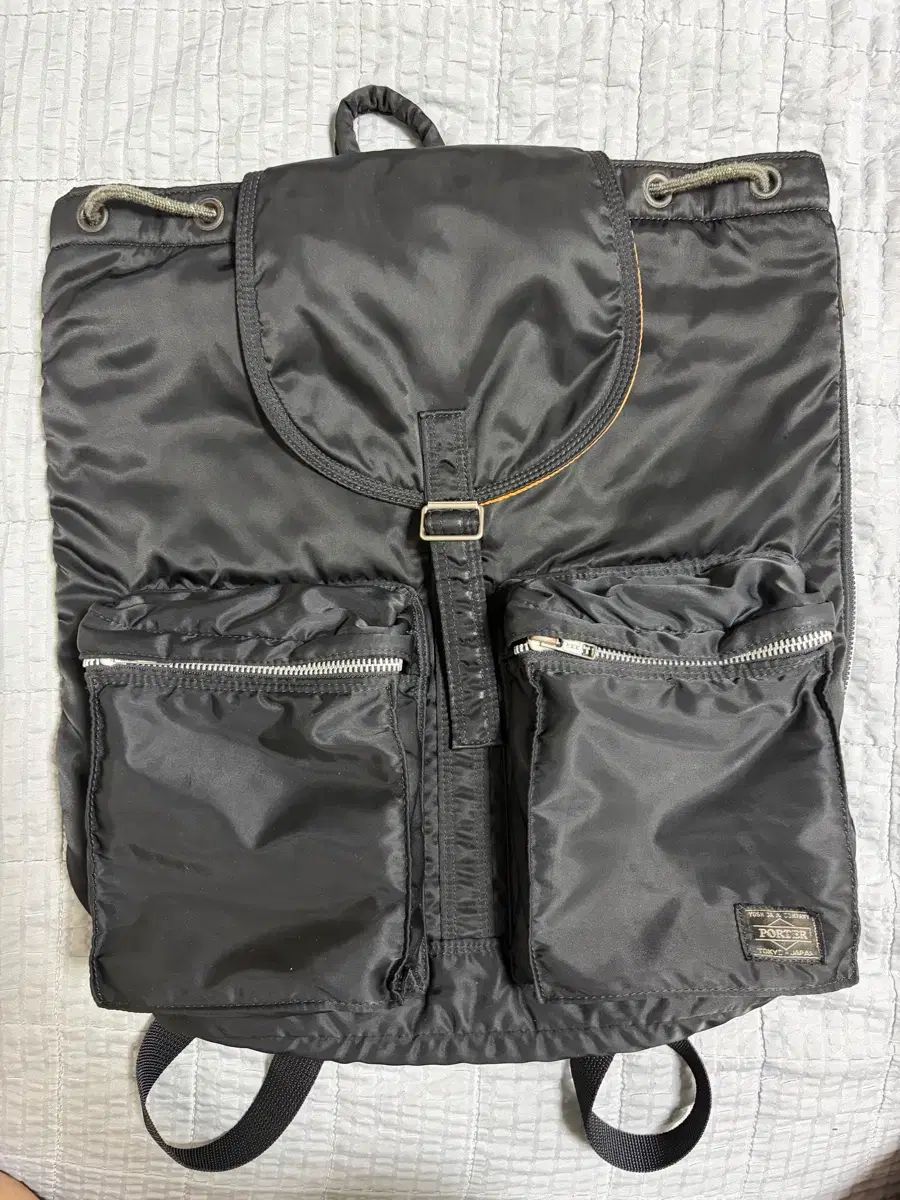 Porter 吉田ポーター タンカー ジッパーバックパック リュックサック ブラック