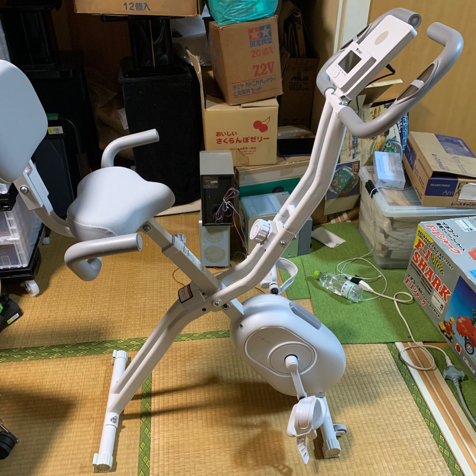 ! STEADY フィットネスバイク 折りたたみ式 ST120