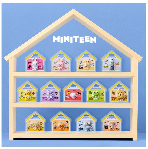 13種コンプリート　MINITEEN パッケージチャーム&グミ