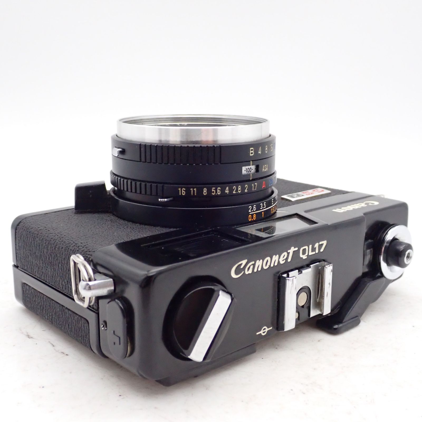 極上品 Canon Canonet QL17 G-III G3 ブラックペイント 40mm f1.7