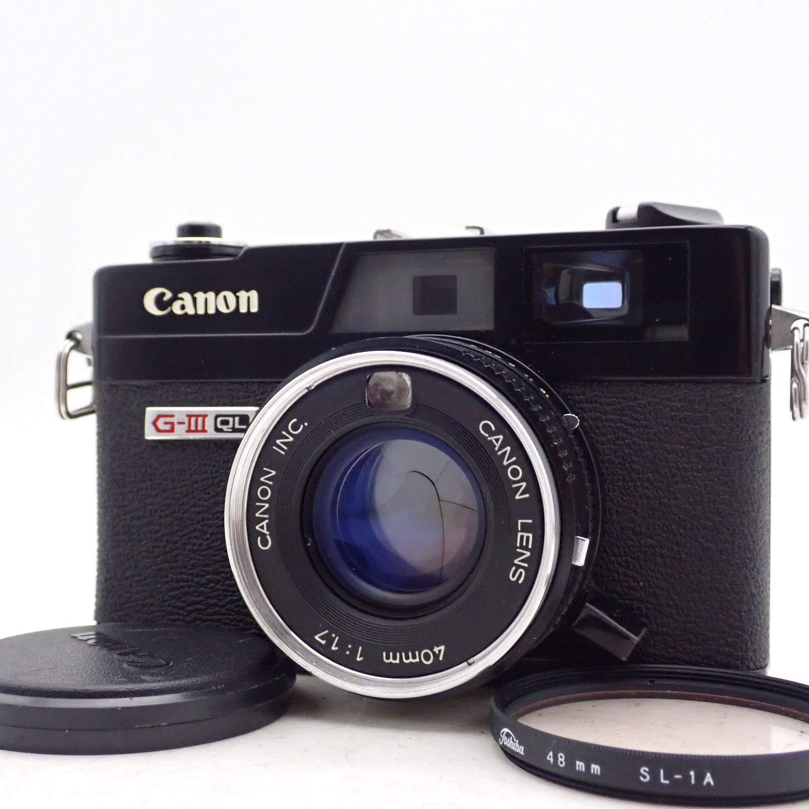 極上品 Canon Canonet QL17 G-III G3 ブラックペイント 40mm f1.7