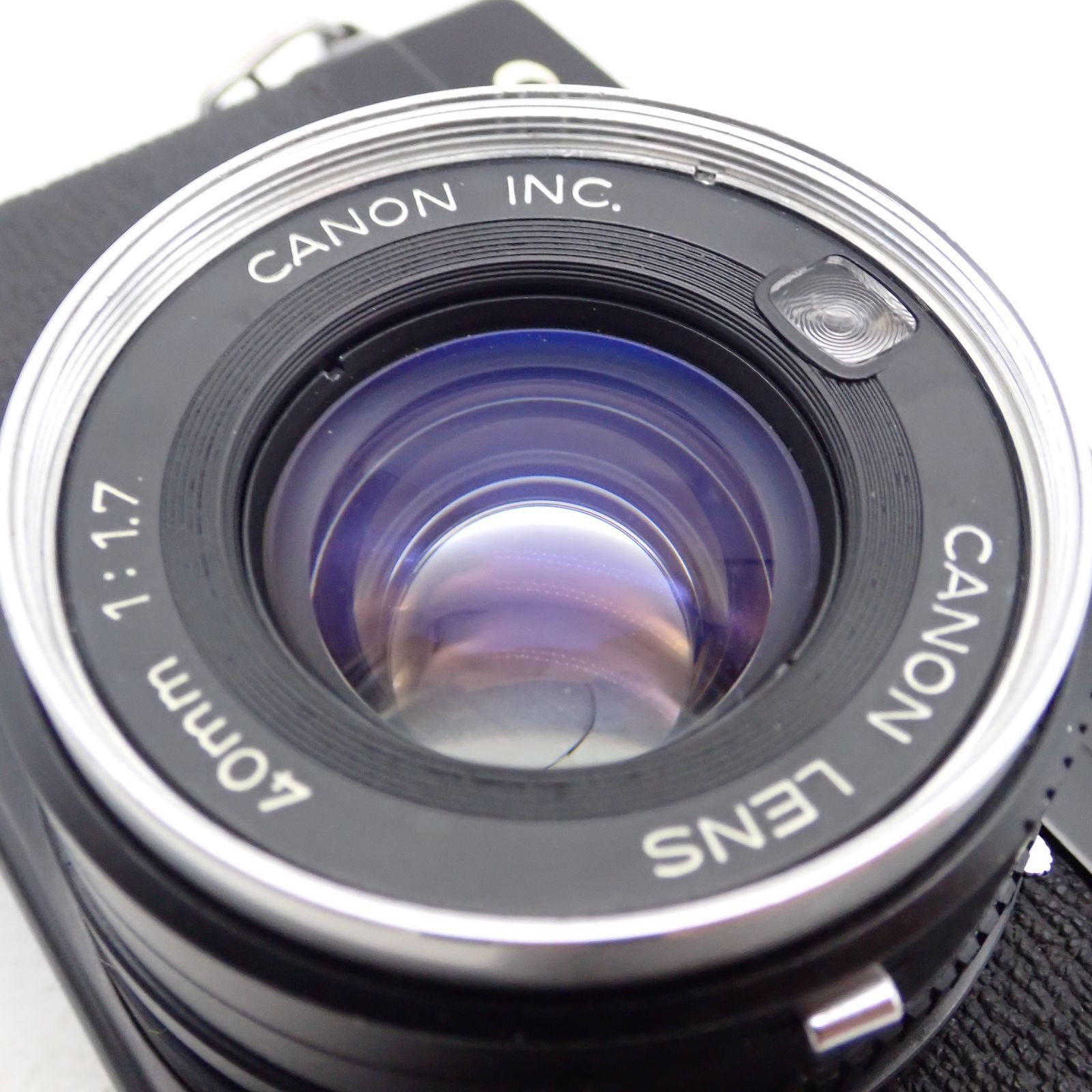 極上品 Canon Canonet QL17 G-III G3 ブラックペイント 40mm f1.7