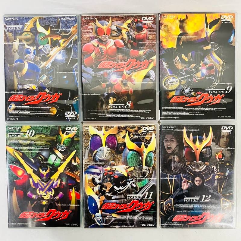 DVD 【セット】 セル版 仮面ライダー クウガ 全14巻 DVD まとめ 1?12
