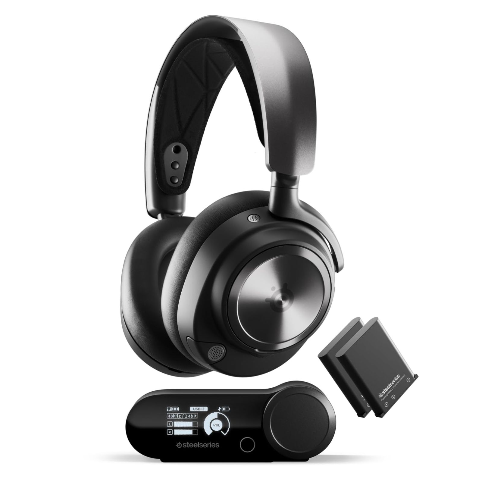 SteelSeries ゲーミングヘッドセット ヘッドホン Arctis Nova Pro