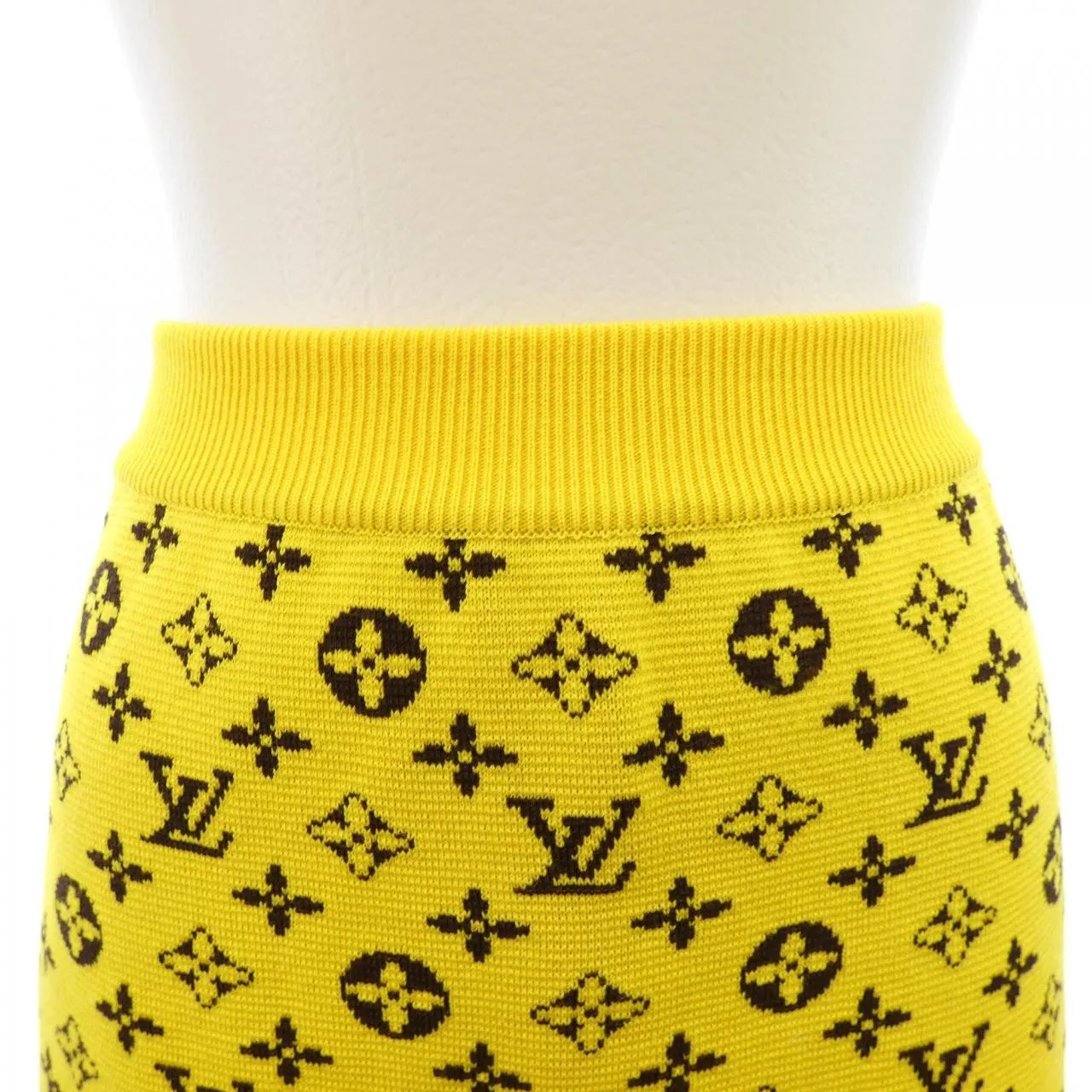 ルイヴィトン LOUIS VUITTON モノグラムウールニットAライン FJKZ03XZS