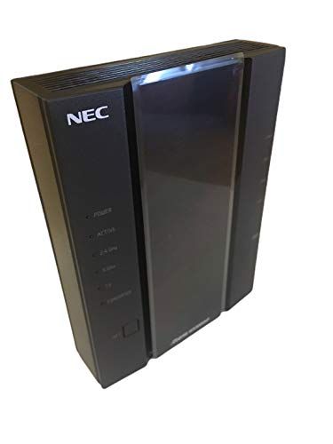 NEC Aterm 無線LAN WiFi ルーター Wi-Fi6(11ax)対応 2ストリーム PA-WX3000HP(カラー: ブラック)