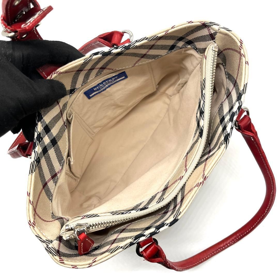 Burberry Blue Label Nova Check Mini Tote - メルカリ