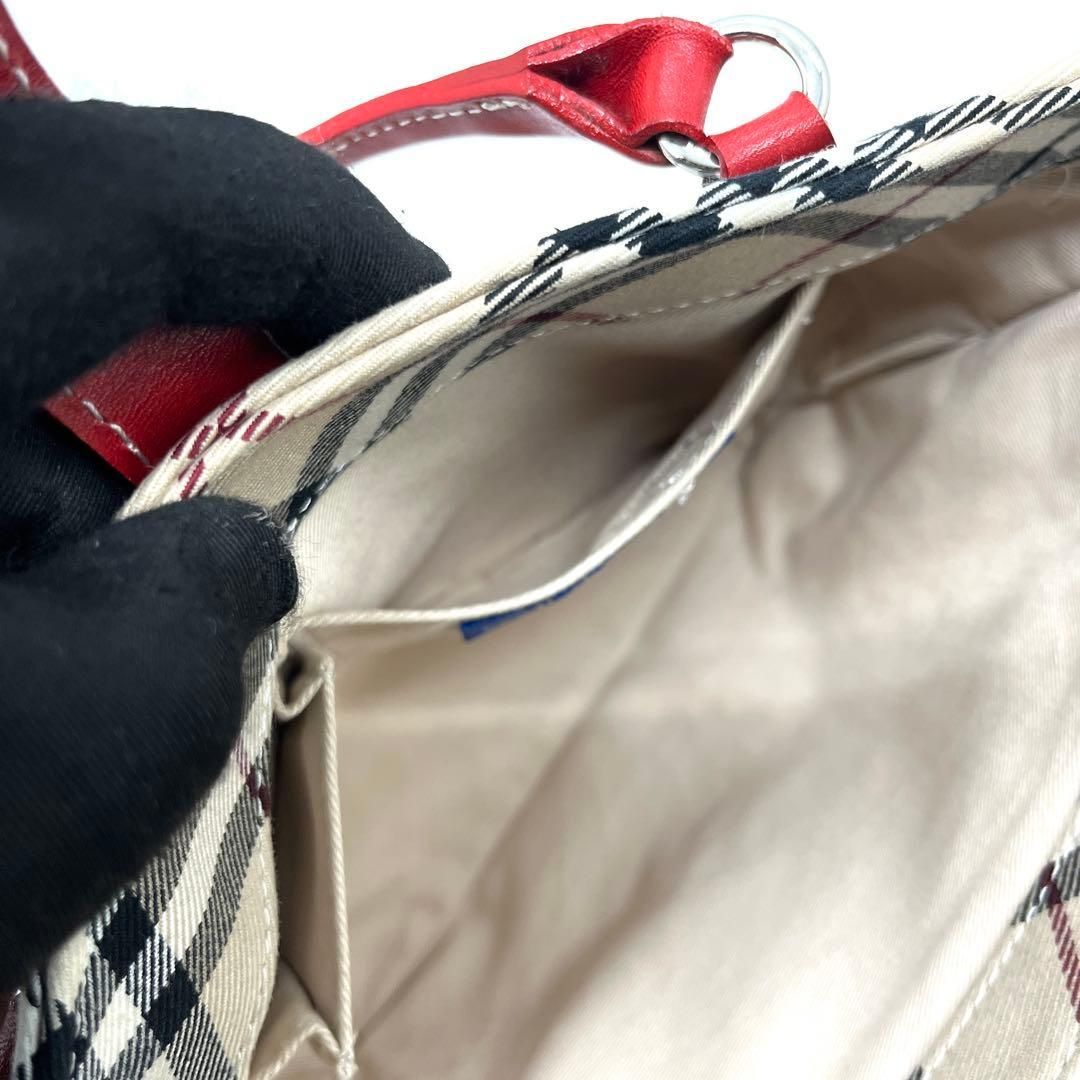 Burberry Blue Label Nova Check Mini Tote - メルカリ