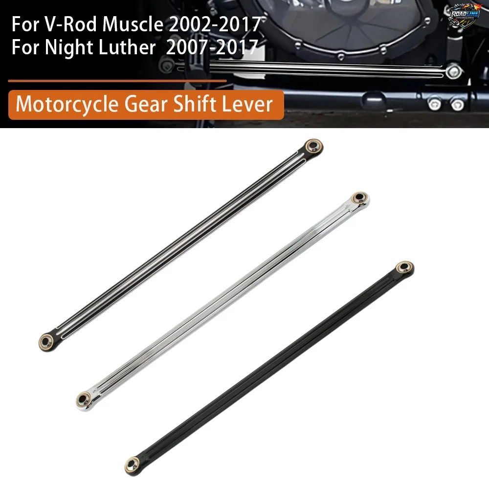 ハーレーダビッドソン V-ROD VROD V ROD MUSCLE 2002-2017、NIGHT ROD VRSC SPECIAL 2007-2017 用モーターサイクルギアシフトリンケージレ