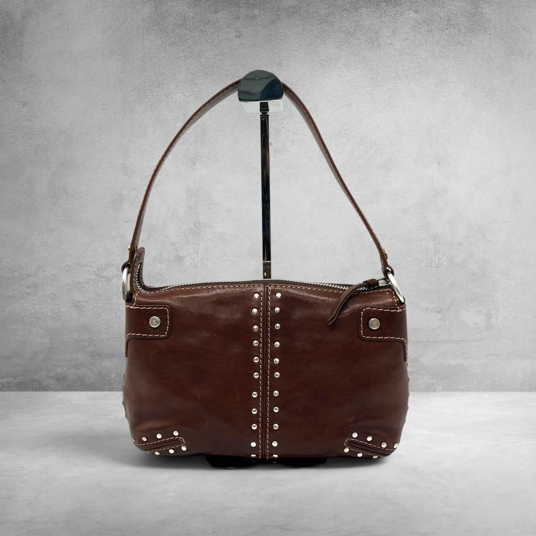 Vintage MK Studded Leather Hobo Bag 3270 - メルカリ