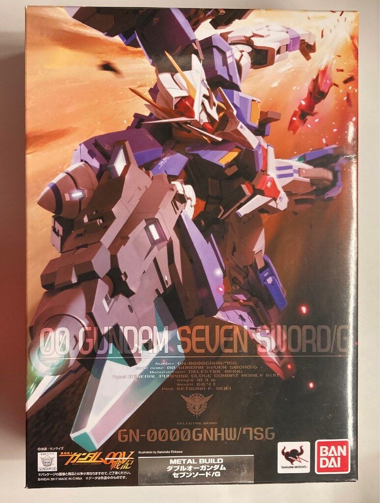 バンダイ METAL BUILD ダブルオーガンダム セブンソード/G