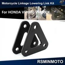 ホンダ VFR800 VFR800X VFR800F PEGASO 600 650 STRADA ドッグボーン ブレーキ サスペンション用モーターサイクルリンケージローダウンリン