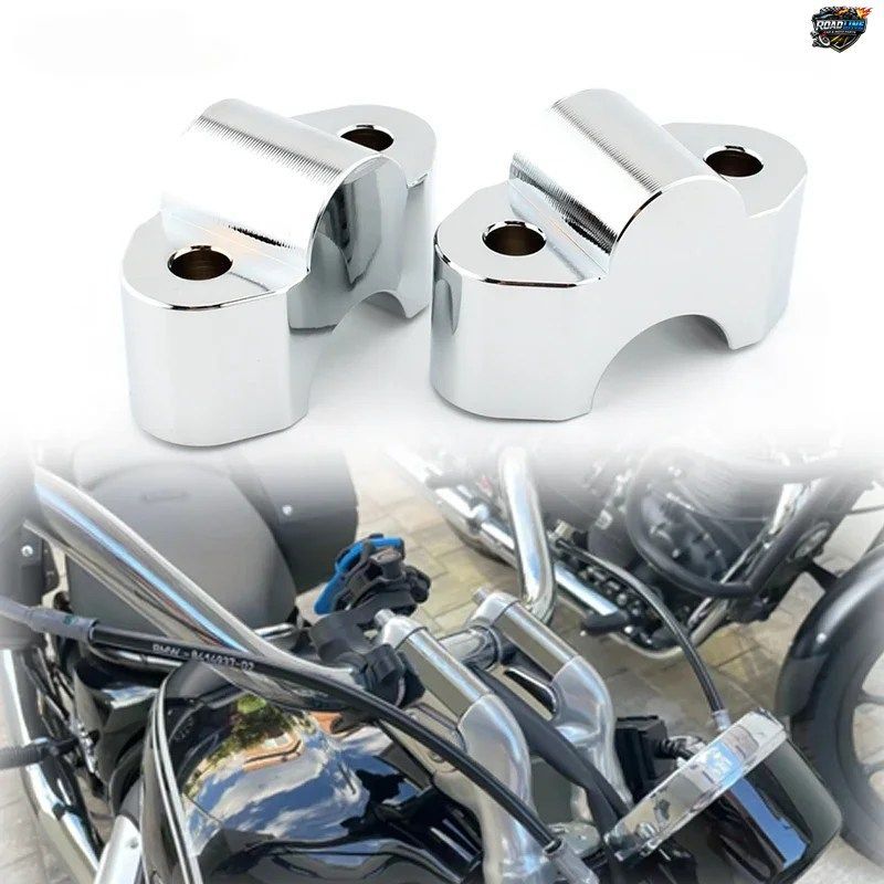 BMW R18 R 18 2020 - 23 用モーターサイクルハンドルバーライザー CNC アルミニウム合金 15mm 高さ延長