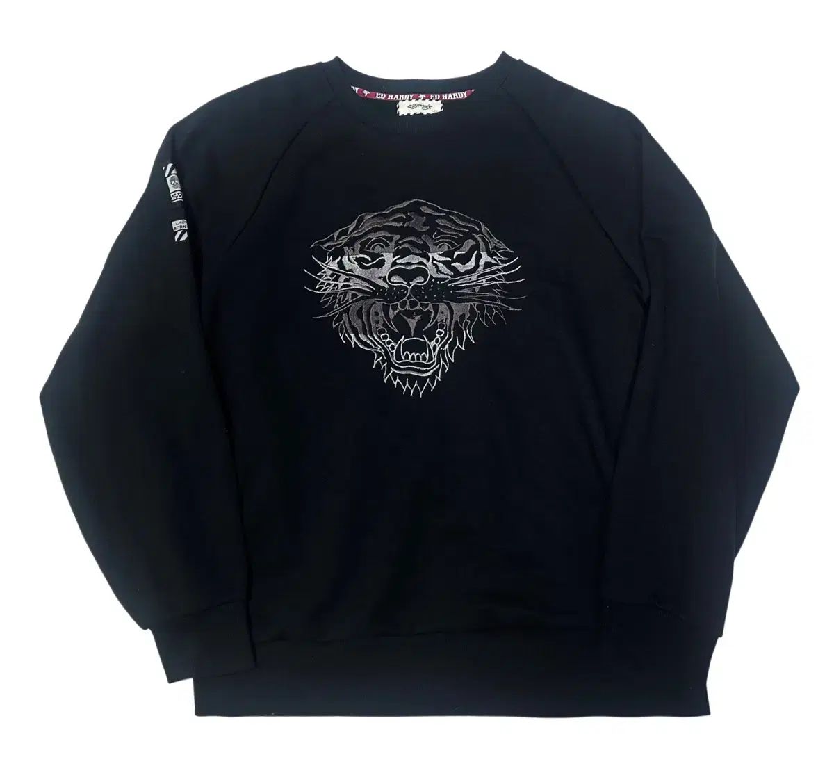 Ed Hardy タイガービックロゴ ブラック スウェット 105 10,732円