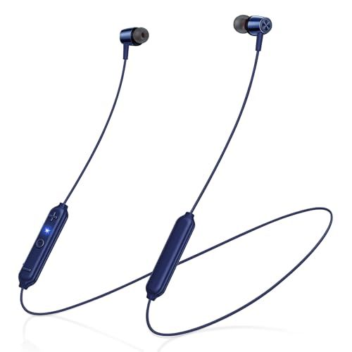 ワイヤレスイヤホン 【ネックバンドイヤホン革新モデル】 イヤホン bluetooth 5.4 20時間連続再生 収納便利 ネックバンドイヤホン 革新設計 凸構造ボタン 柔軟シリコン ノイズキャンセリング 急速充電 Type-C 超軽量14g 首掛け ブルートゥ
