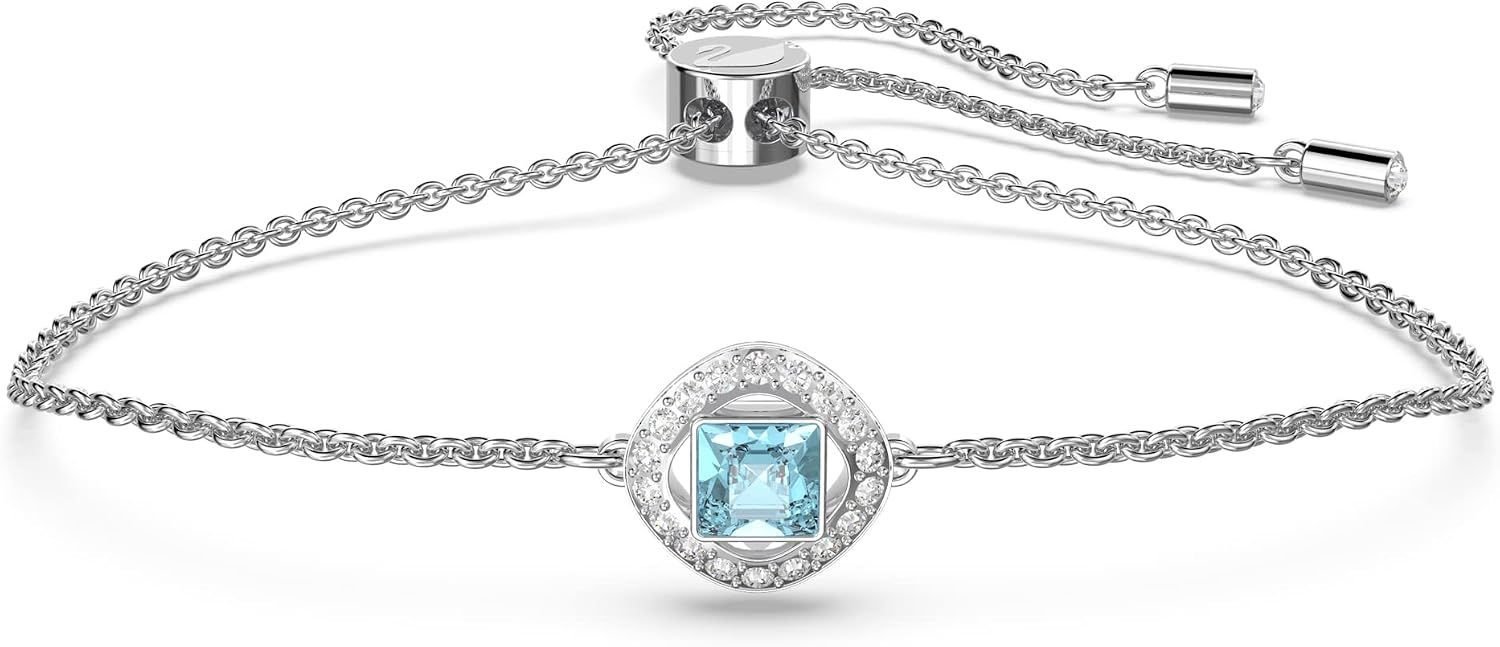 【 限定】Swarovski スワロフスキー Angelic Square クリスタル ブレスレット