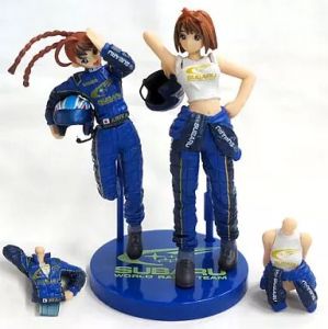 フィギュア 舞衣&アリカ SUBARU World Rally Team Ver. 「舞-乙HiME」 ラリーカーコレクション EXTRA イベント限定【10日以内発送】