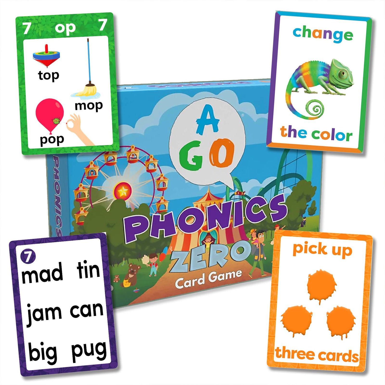AGO PHONICS ZERO: 英語カードゲーム - メルカリ