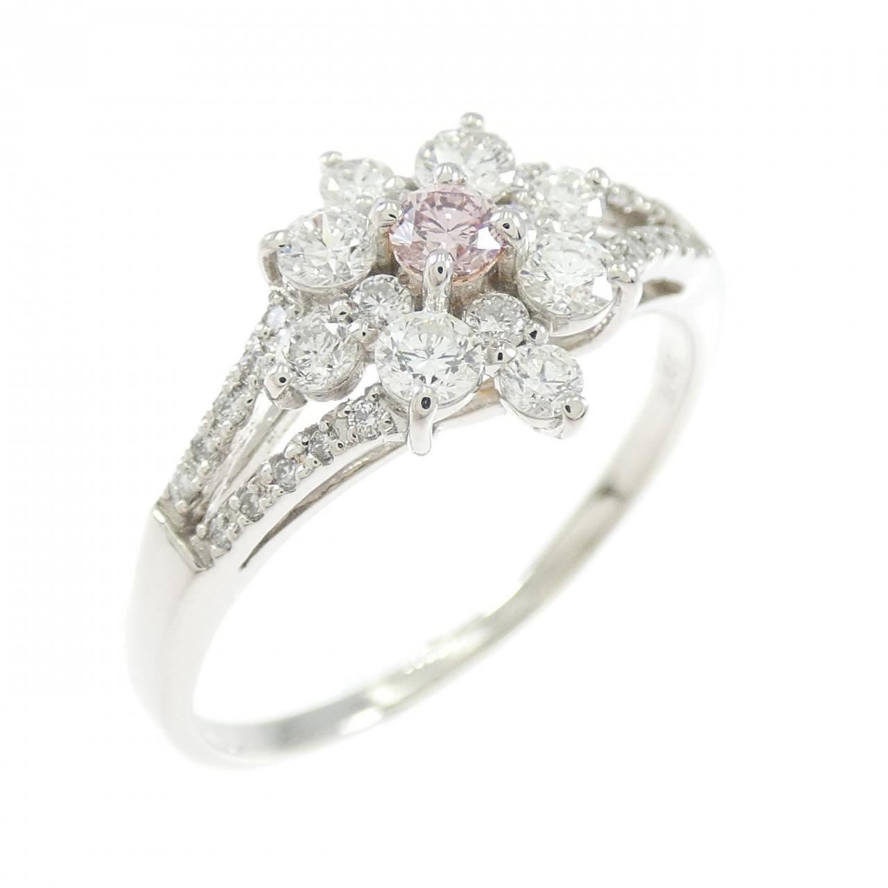 PT900 Diamond Ring 0.080CT FLP SI2
