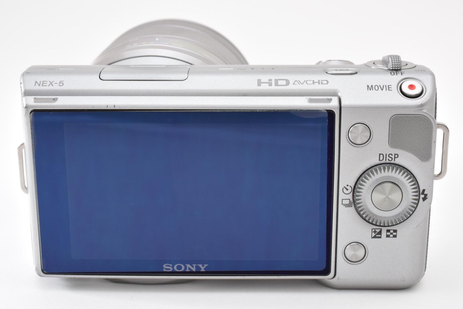 ショット数: 15351回★ ソニー SONY α NEX-5 ボディ#1453 返品保証】☆良品☆ソニー SONY α NEX-5 シルバー レンズキット 18