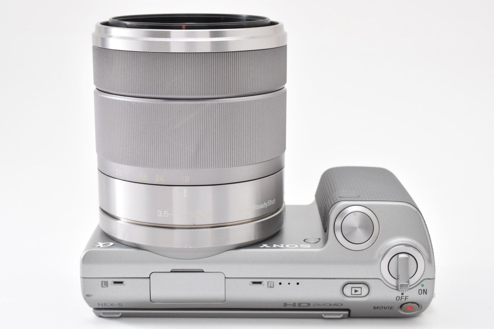 返品保証】☆良品☆ソニー SONY α NEX-5 シルバー レンズキット 18